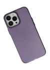 BFS  iPhone 13 Pro Kılıf Modos Metal Kapak - Derin Mor
