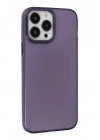 BFS iPhone 13 Pro Kılıf Modos Metal Kapak - Derin Mor
