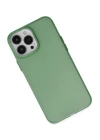 BFS  iPhone 13 Pro Kılıf Modos Metal Kapak - Koyu Yeşil