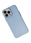 BFS iPhone 13 Pro Kılıf Modos Metal Kapak - Mavi