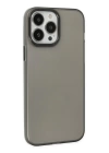 BFS  iPhone 13 Pro Kılıf Modos Metal Kapak - Siyah