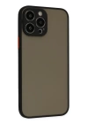 BFS  iPhone 13 Pro Kılıf Montreal Silikon Kapak - Siyah