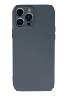 BFS  iPhone 13 Pro Kılıf Nano içi Kadife Silikon - Gri