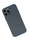 BFS  iPhone 13 Pro Kılıf Nano içi Kadife Silikon - Gri