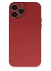 BFS  iPhone 13 Pro Kılıf Nano içi Kadife Silikon - Kiremit
