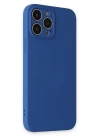 BFS  iPhone 13 Pro Kılıf Nano içi Kadife Silikon - Lacivert