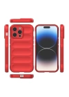 BFS  iPhone 13 Pro Kılıf Optimum Silikon - Kırmızı