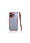 BFS  iPhone 13 Pro Kılıf Platin Silikon - Pembe