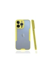 BFS  iPhone 13 Pro Kılıf Platin Silikon - Sarı