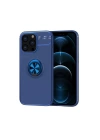 BFS  iPhone 13 Pro Kılıf Range Yüzüklü Silikon - Mavi