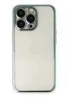 BFS  iPhone 13 Pro Kılıf Razer Lensli Silikon - Yeşil