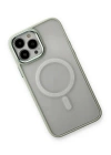 BFS  iPhone 13 Pro Kılıf Room Magneticsafe Silikon - Su Yeşili