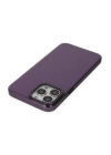 BFS  iPhone 13 Pro Max Kılıf Anka PC Sert Metal Kapak - Mor