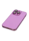 BFS  iPhone 13 Pro Max Kılıf Armada Lensli Kapak - Mor