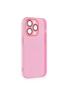 BFS  iPhone 13 Pro Max Kılıf Armada Lensli Kapak - Pembe