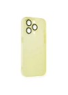 BFS  iPhone 13 Pro Max Kılıf Armada Lensli Kapak - Sarı