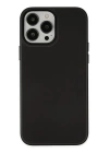 BFS  iPhone 13 Pro Max Kılıf Asya Deri Silikon - Siyah
