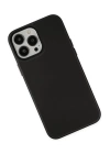 BFS  iPhone 13 Pro Max Kılıf Asya Deri Silikon - Siyah