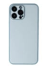 BFS  iPhone 13 Pro Max Kılıf Coco Deri Silikon Kapak - Turkuaz