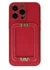 BFS  iPhone 13 Pro Max Kılıf Coco Elit Kapak - Kırmızı