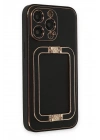 BFS  iPhone 13 Pro Max Kılıf Coco Elit Kapak - Siyah