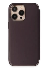 BFS  iPhone 13 Pro Max Kılıf Dolpin Kapaklı - Derin Mor