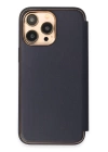 BFS  iPhone 13 Pro Max Kılıf Dolpin Kapaklı - Lacivert