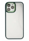BFS  iPhone 13 Pro Max Kılıf Dora Kapak - Haki Yeşil
