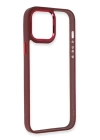 BFS  iPhone 13 Pro Max Kılıf Dora Kapak - Kırmızı