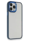 BFS  iPhone 13 Pro Max Kılıf Dora Kapak - Mavi