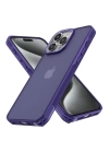 BFS  iPhone 13 Pro Max Kılıf Elegant Kapak - Derin Mor
