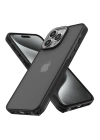 BFS  iPhone 13 Pro Max Kılıf Elegant Kapak - Siyah