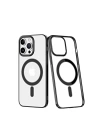 BFS  iPhone 13 Pro Max Kılıf Element Magneticsafe Sert Kapak - Siyah