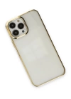 BFS  iPhone 13 Pro Max Kılıf Element Silikon - Gold