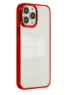 BFS  iPhone 13 Pro Max Kılıf Element Silikon - Kırmızı