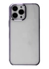 BFS  iPhone 13 Pro Max Kılıf Element Silikon - Mor