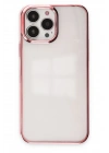 BFS  iPhone 13 Pro Max Kılıf Element Silikon - Pembe