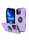 BFS  iPhone 13 Pro Max Kılıf Elit Yüzüklü Kapak - Mor