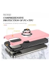BFS  iPhone 13 Pro Max Kılıf Elit Yüzüklü Kapak - Pembe
