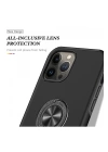 BFS  iPhone 13 Pro Max Kılıf Elit Yüzüklü Kapak - Siyah