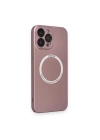 BFS  iPhone 13 Pro Max Kılıf Jack Magneticsafe Lens Silikon - Rose Gold