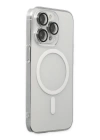 BFS  iPhone 13 Pro Max Kılıf Kaou Magneticsafe Slim Kapak - Şeffaf