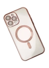 BFS  iPhone 13 Pro Max Kılıf Kross Magneticsafe Kapak - Rose