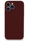 BFS  iPhone 13 Pro Max Kılıf Lansman Legant Silikon - Bordo