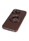 BFS  iPhone 13 Pro Max Kılıf Lukka Magneticsafe Kapak - Kahverengi