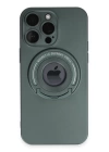 BFS  iPhone 13 Pro Max Kılıf Lukka Magneticsafe Kapak - Koyu Yeşil