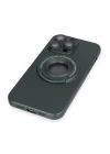 BFS  iPhone 13 Pro Max Kılıf Lukka Magneticsafe Kapak - Koyu Yeşil