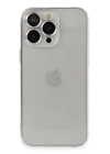 BFS  iPhone 13 Pro Max Kılıf Luko Lens Silikon - Gümüş