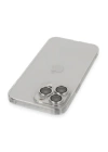 BFS  iPhone 13 Pro Max Kılıf Luko Lens Silikon - Gümüş
