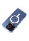 BFS  iPhone 13 Pro Max Kılıf Mateks Magsafe Kapak - Sierra Blue